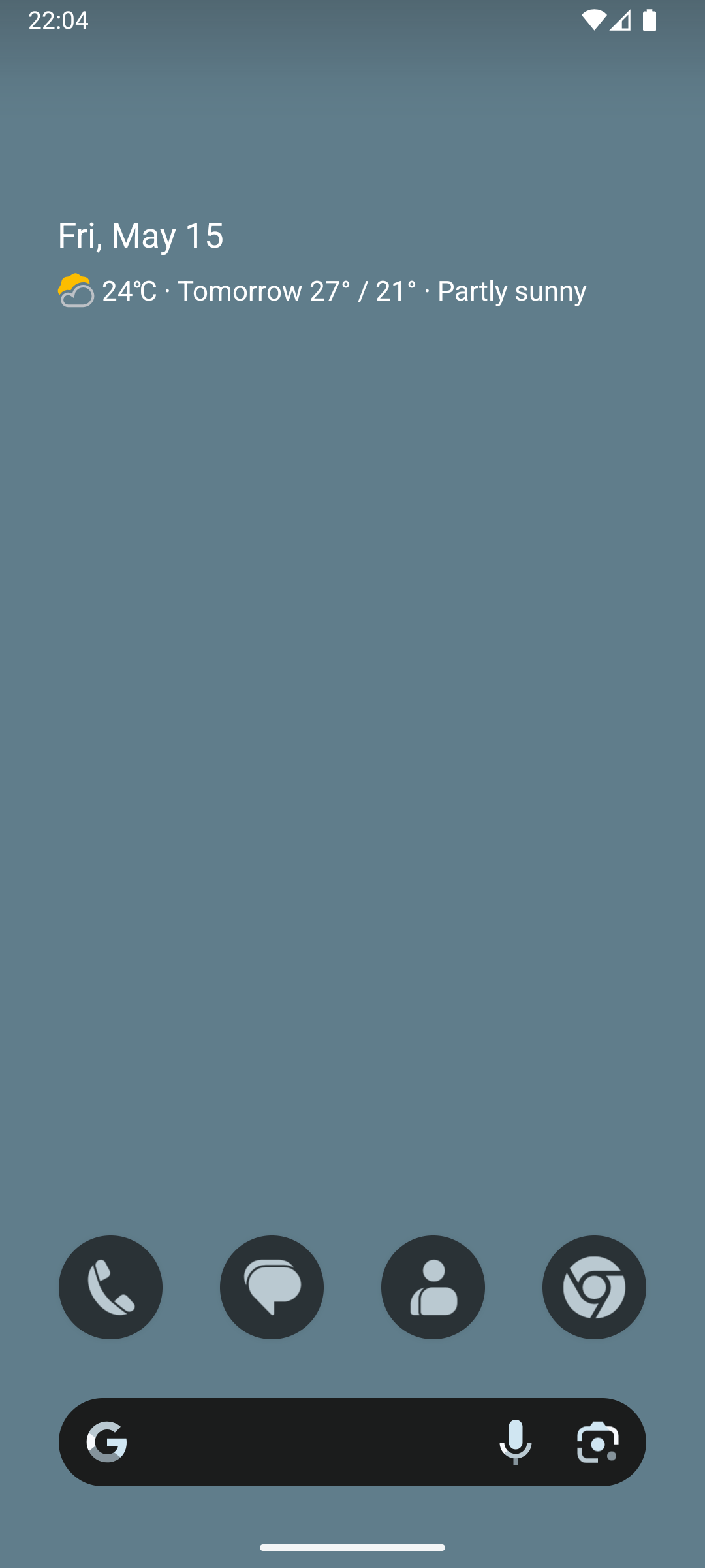 Screenshot of Pimi Weather Widget