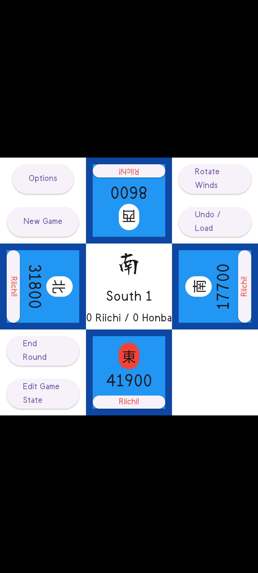 Screenshot of Mahjong Scoring Compass