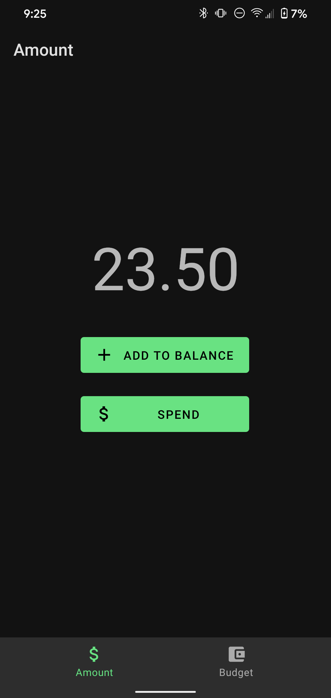 Screenshot of WalletCount