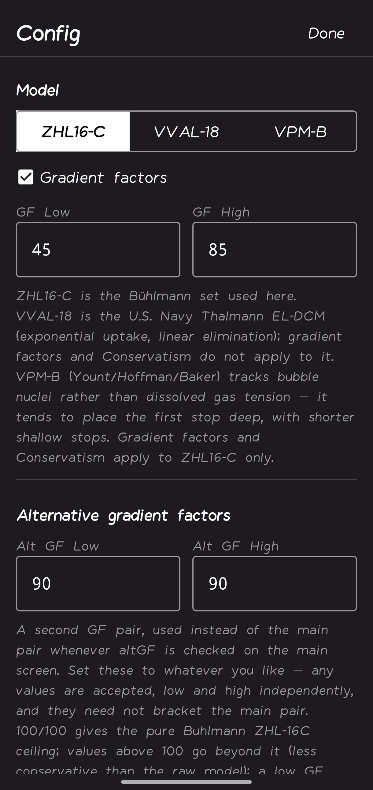 Screenshot of Lplanner