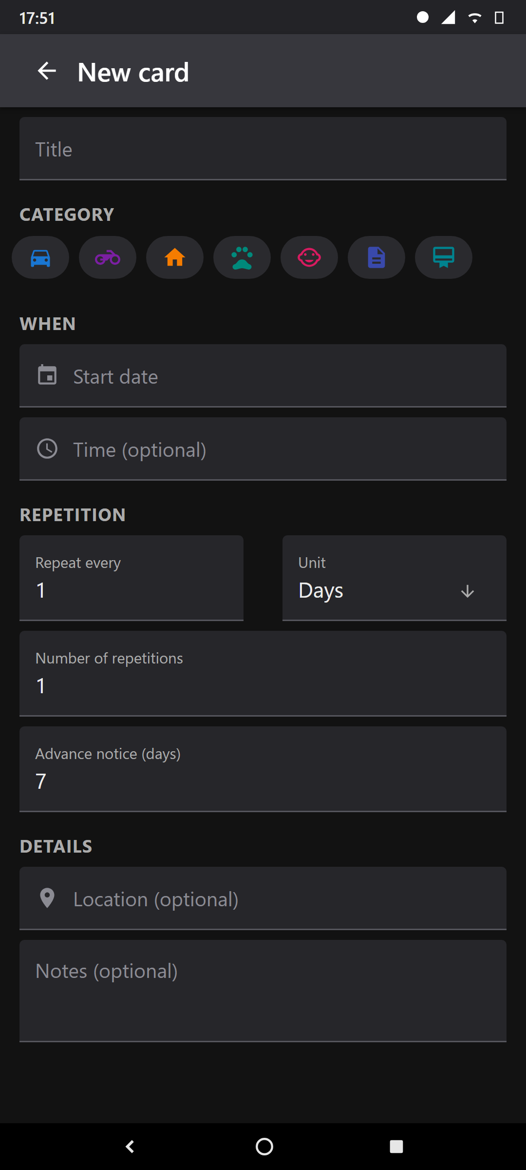 Screenshot of Lembra