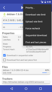 Screenshot of qBittorrent Client Pro