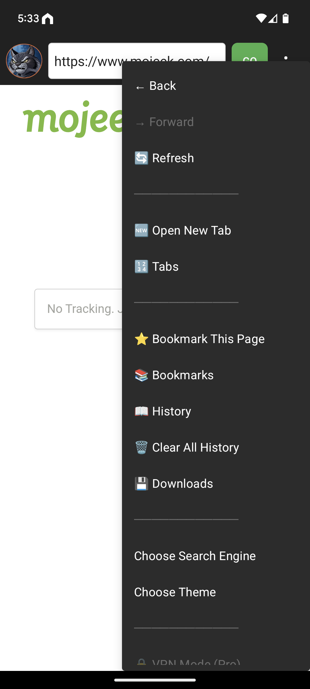 Screenshot of LibreLynx Lite