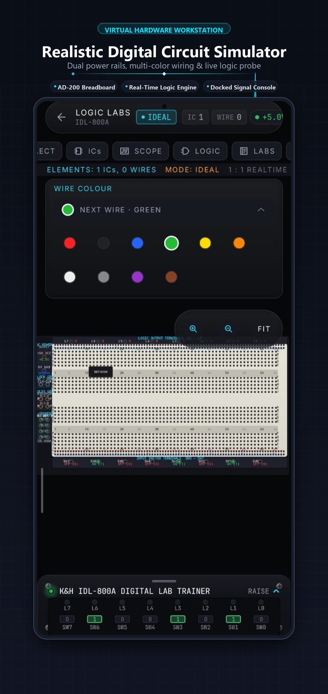 Screenshot of Logic Labs