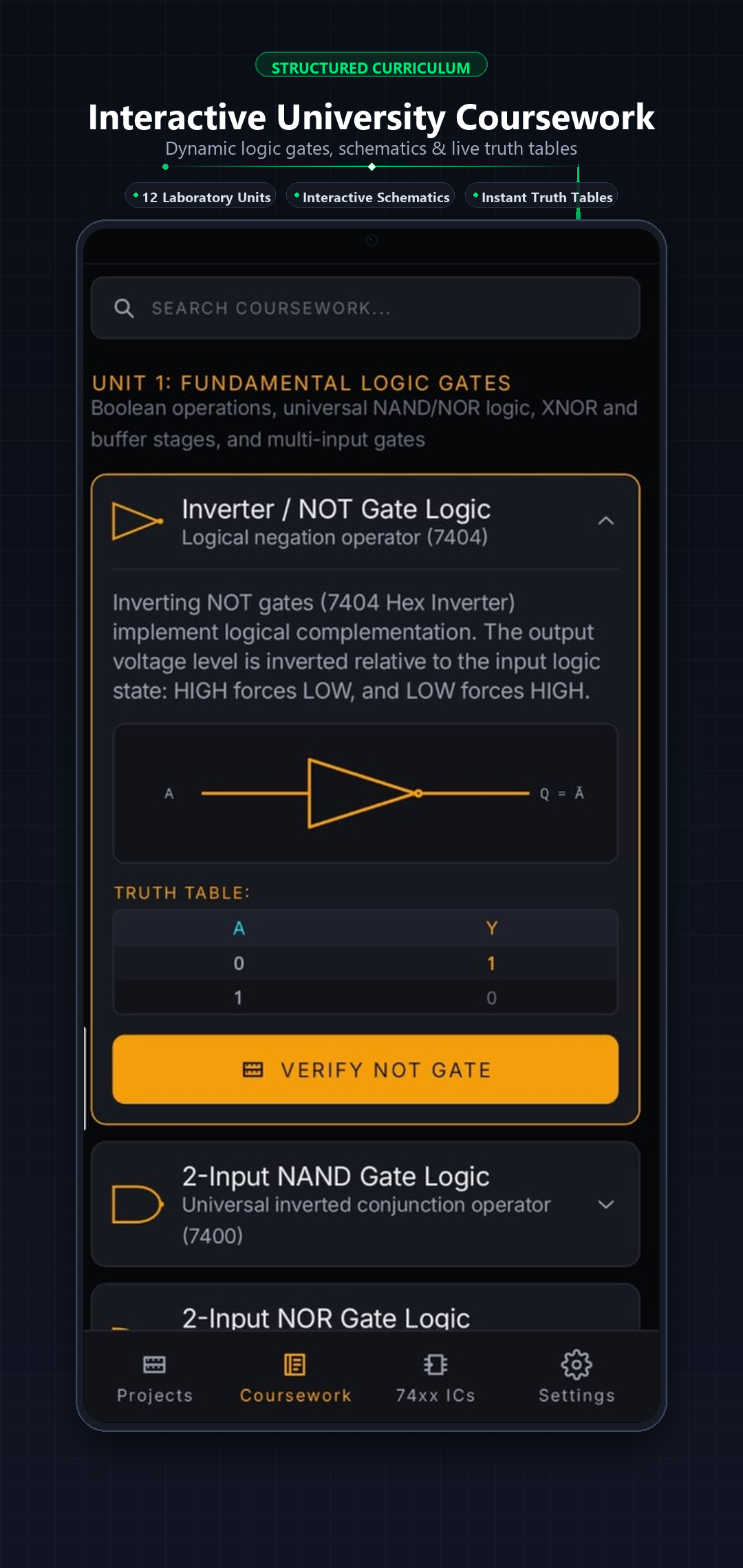 Screenshot of Logic Labs