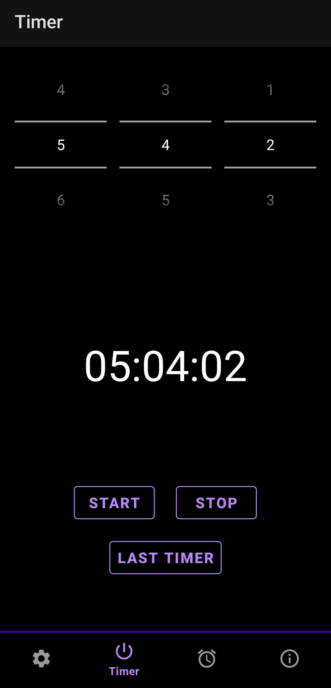 Screenshot of Timed Shutdown [No Root]