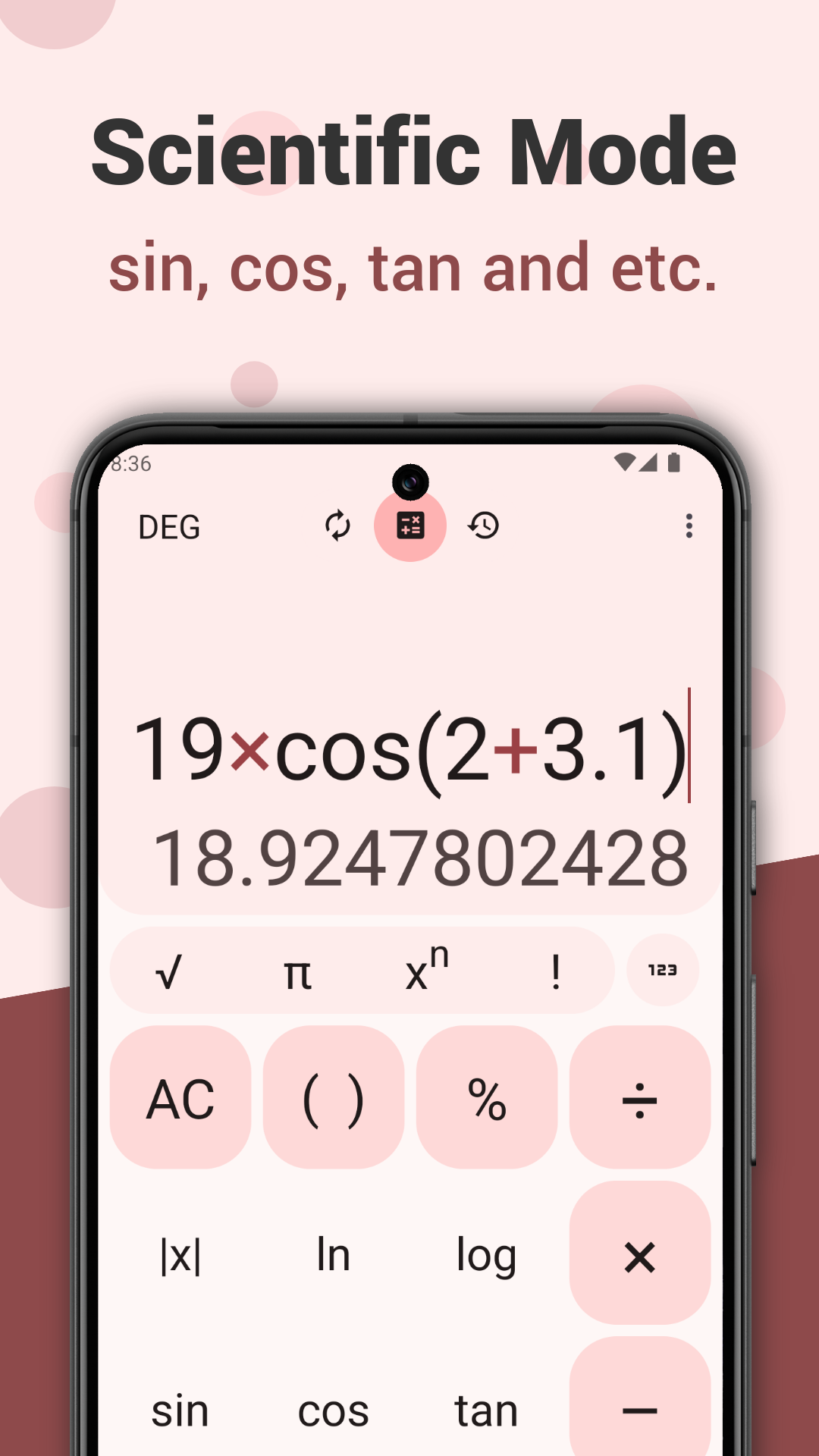 Screenshot of Calculator You: Math & Units