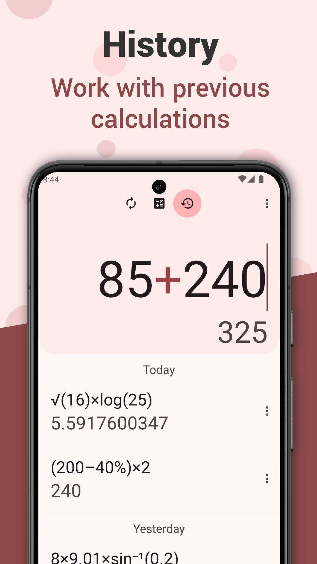 Screenshot of Calculator You: Math & Units