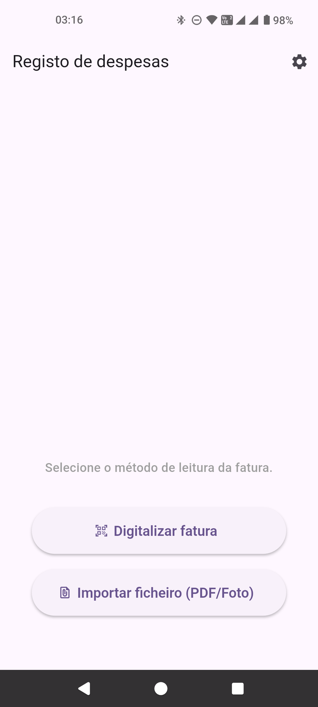 Screenshot of CajuScan