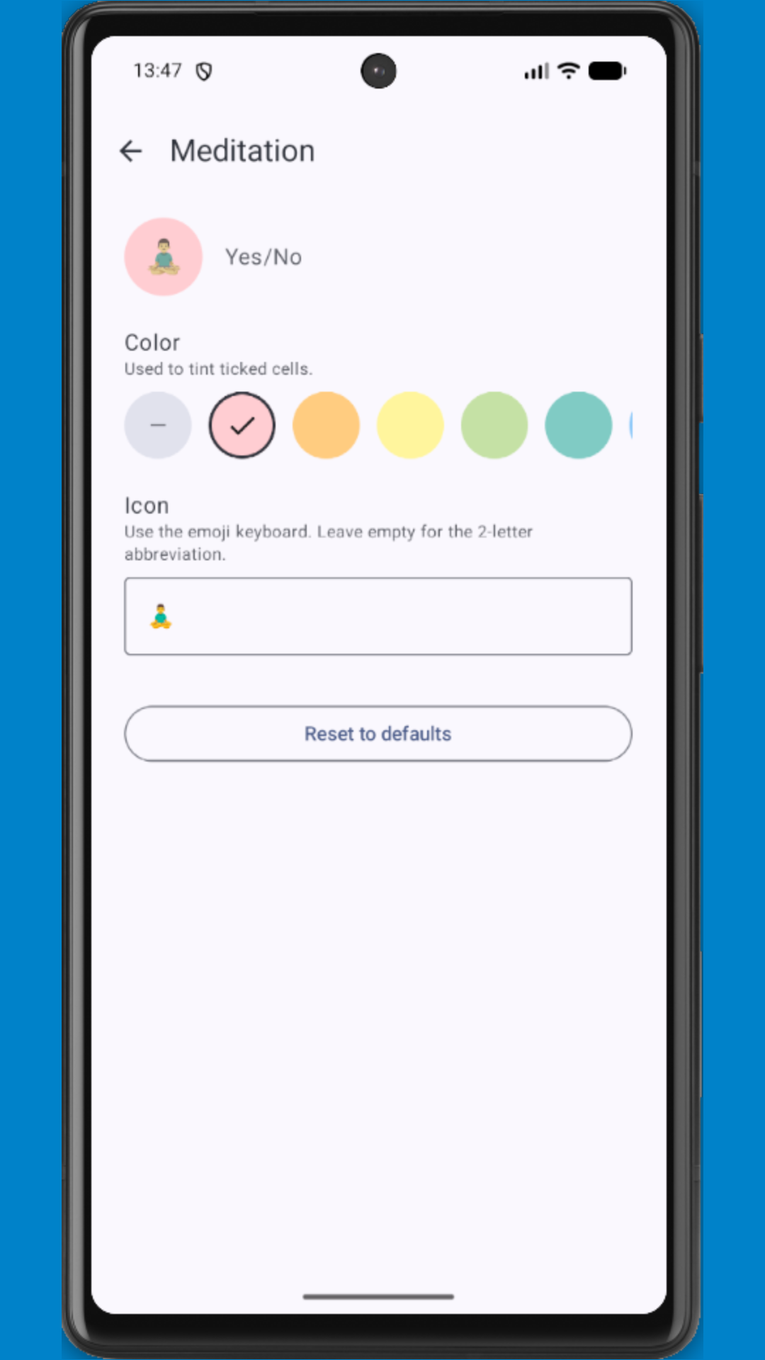 Screenshot of Tickdroid