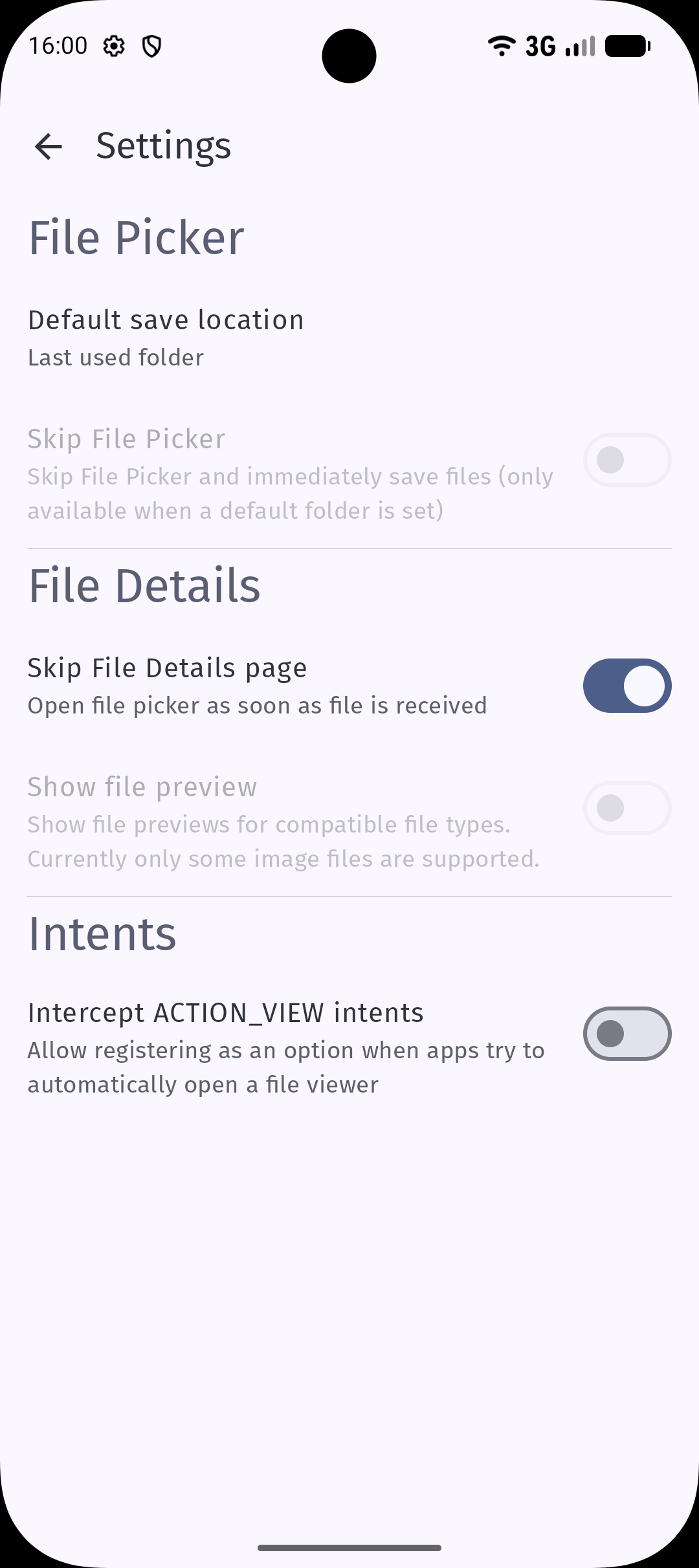 Screenshot of Save Locally