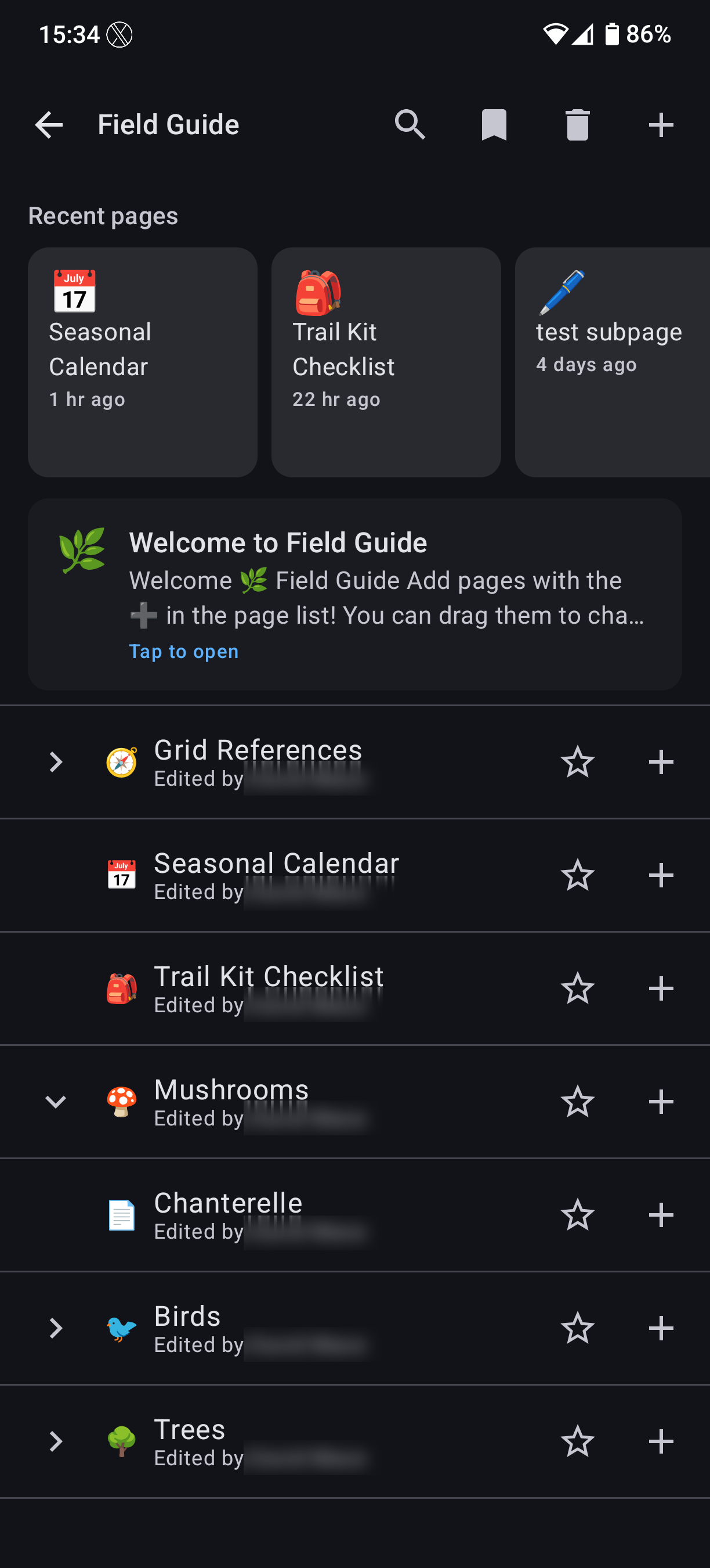 Screenshot of NC Collectives