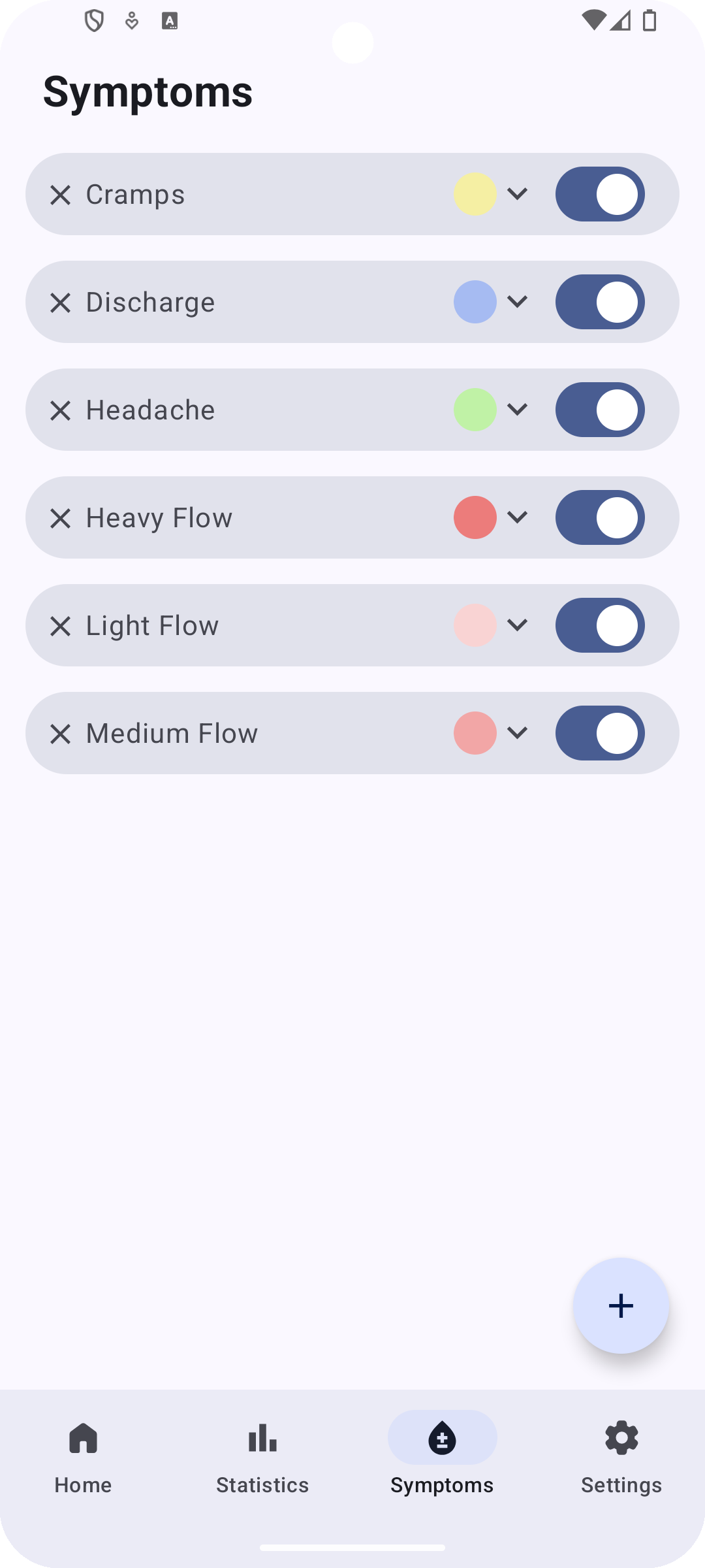 Screenshot of Mensinator