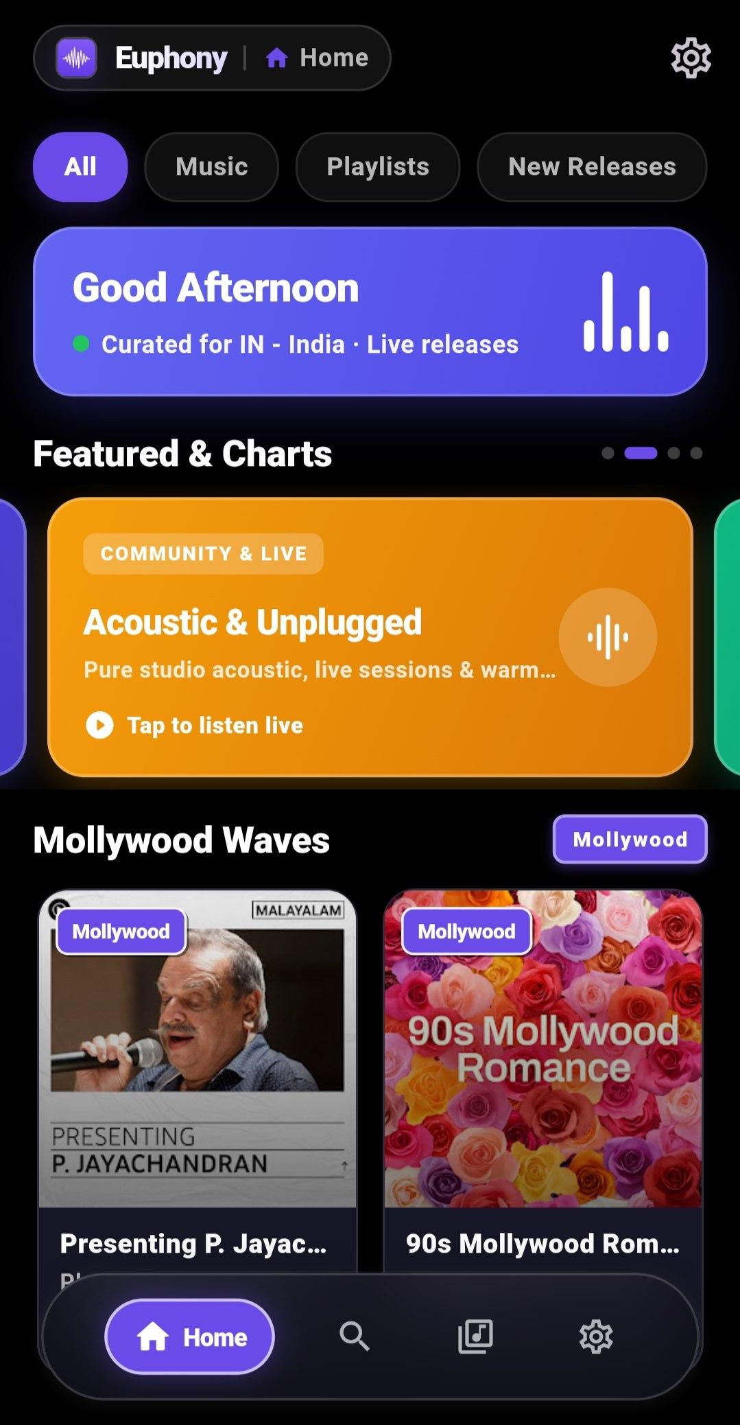 Screenshot of Euphony