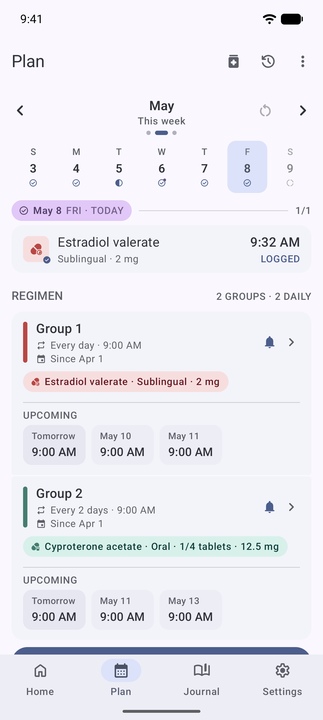 Screenshot of Featherline: HRT Tracker
