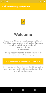 Screenshot of ProximitySensorFix