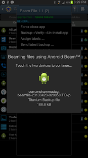 Screenshot of Beam File