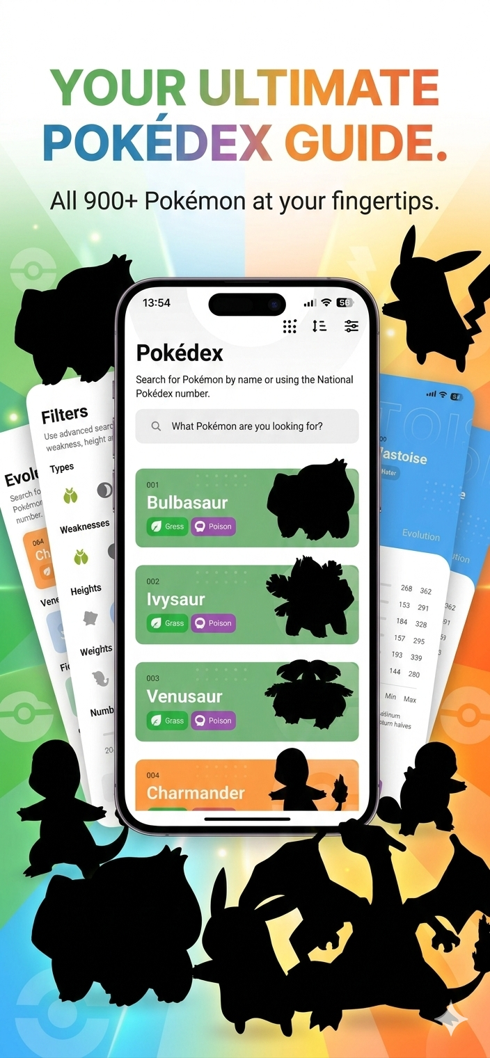 Screenshot of Pokébase