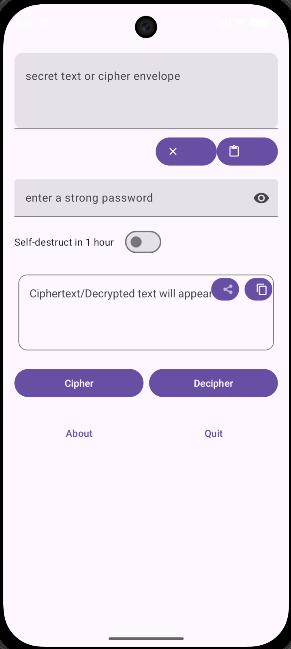 Screenshot of Bluecheese