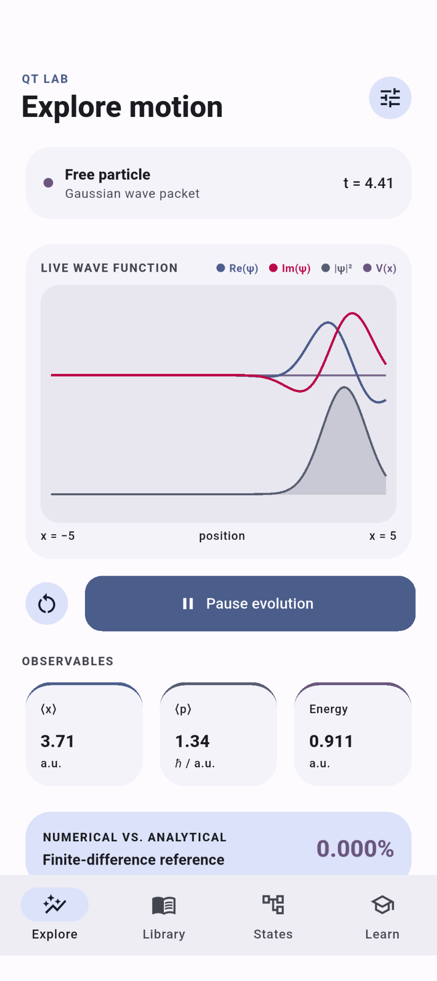 Screenshot of QT Lab