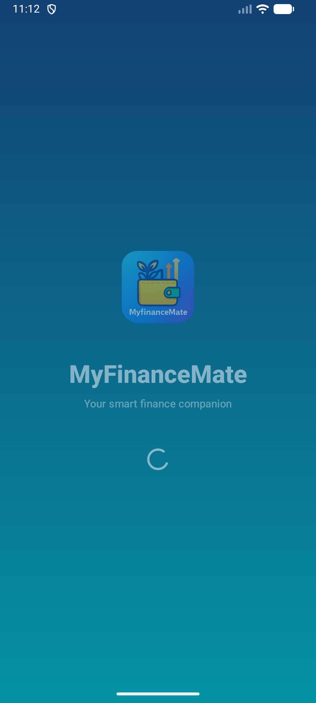 Screenshot of MyFinanceMate