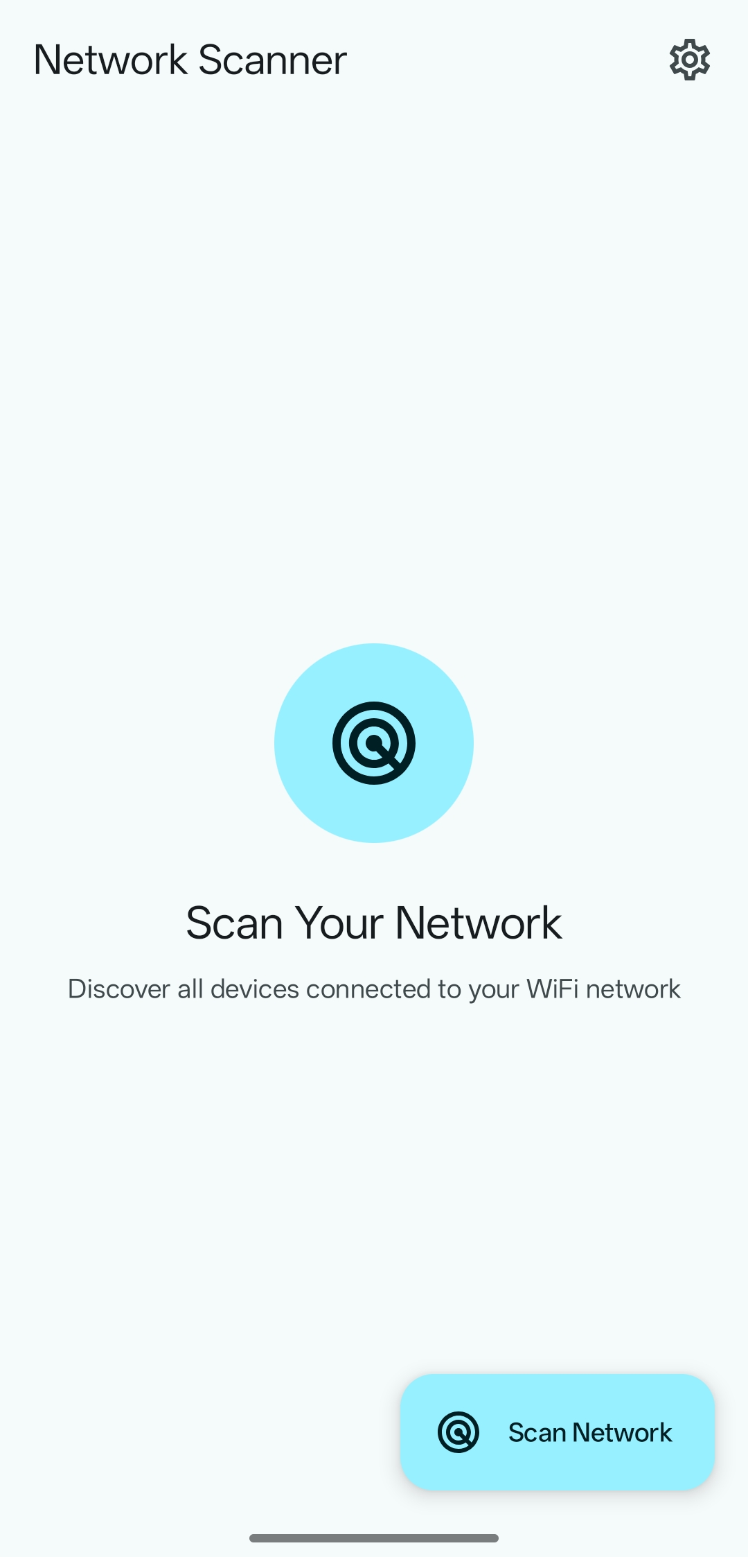 Screenshot of Network Scanner