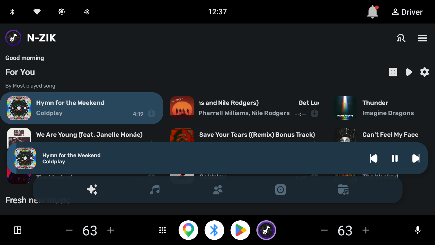 Screenshot of N-Zik