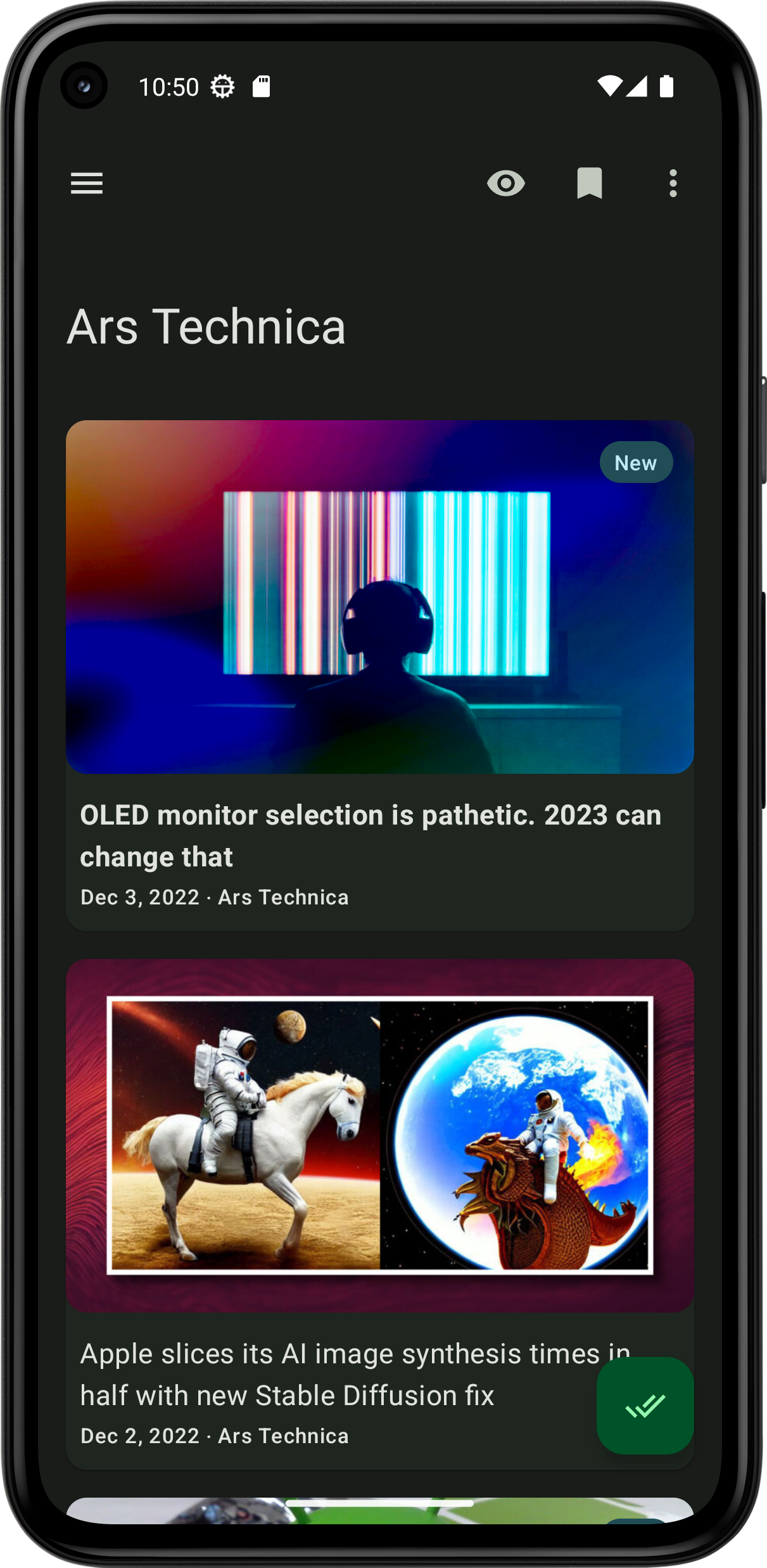 Screenshot of Feeder (Play version)