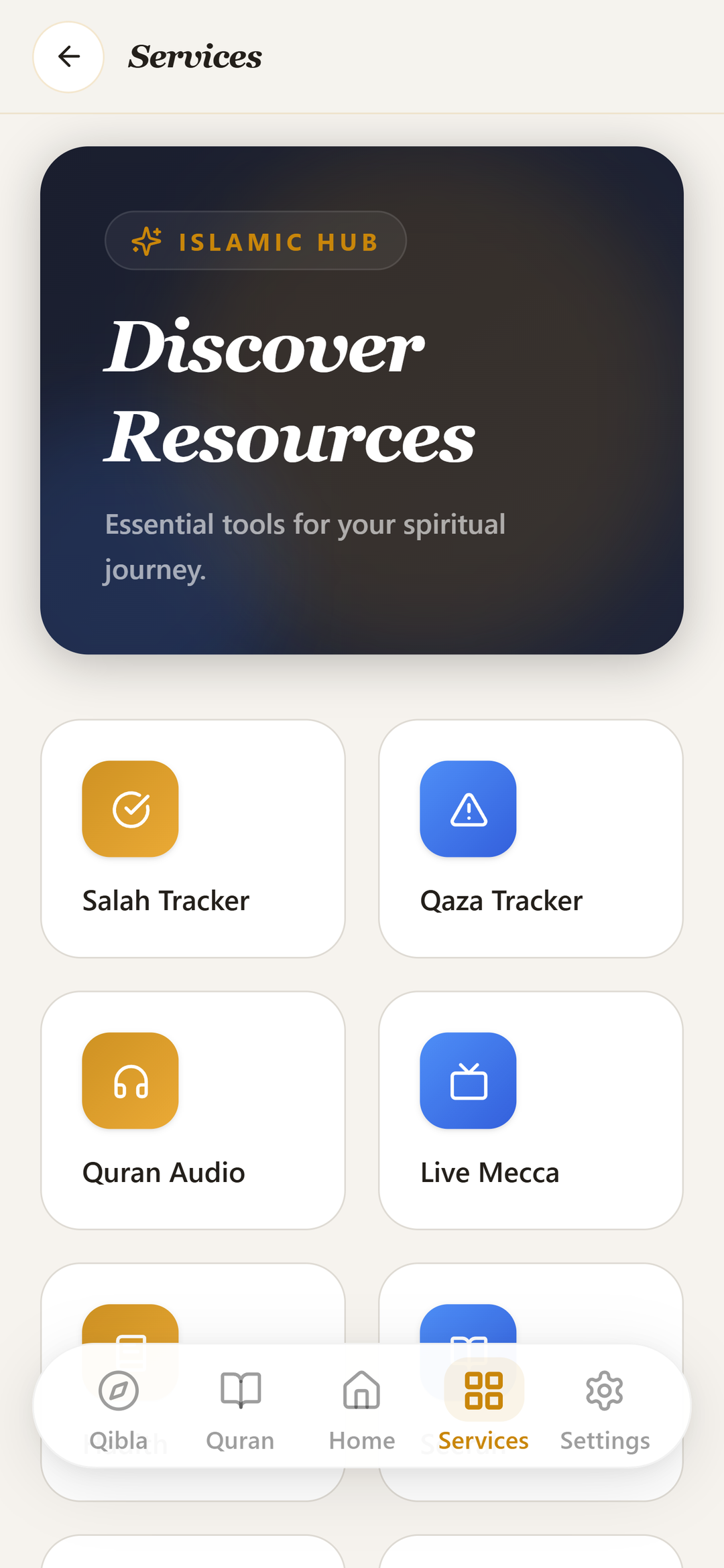 Screenshot of Noor Connect
