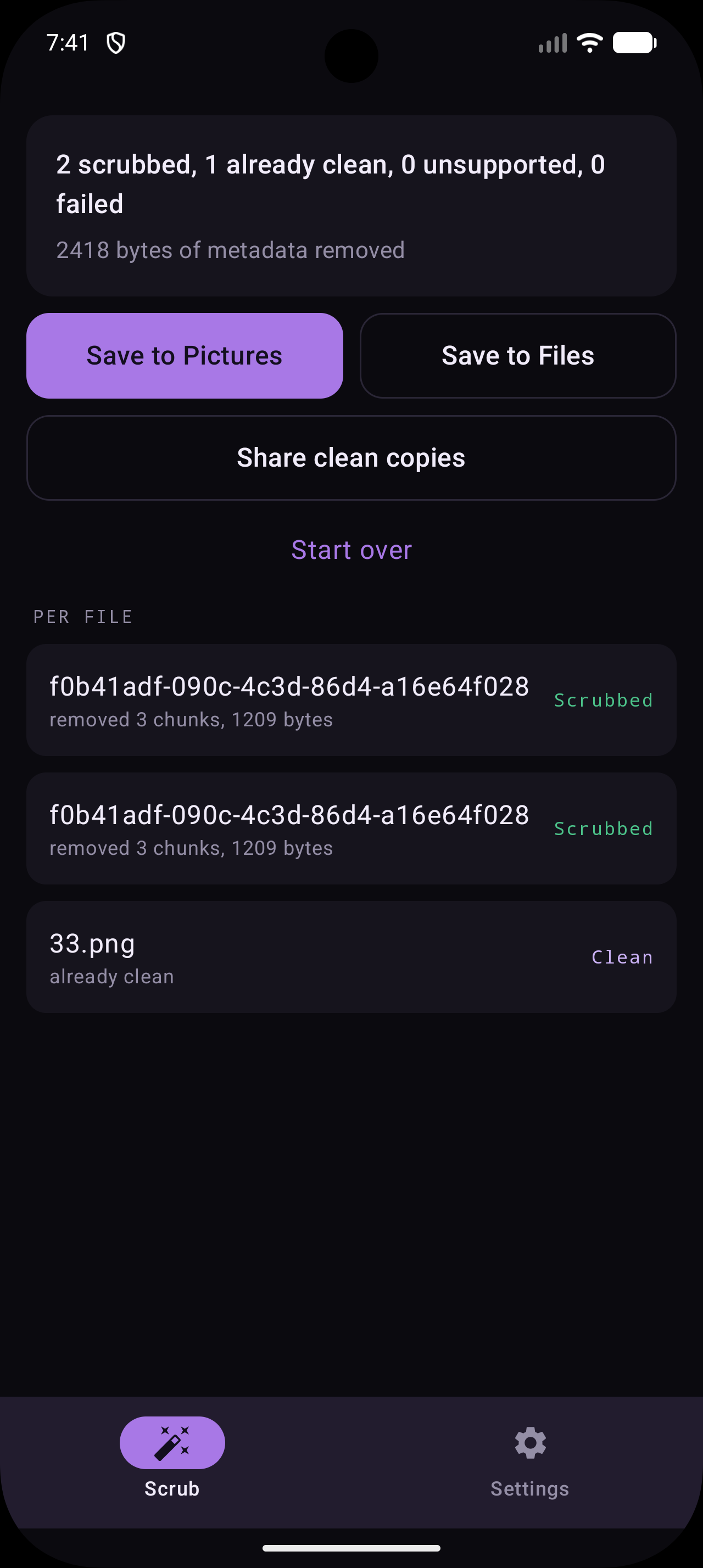 Screenshot of ScrubPony