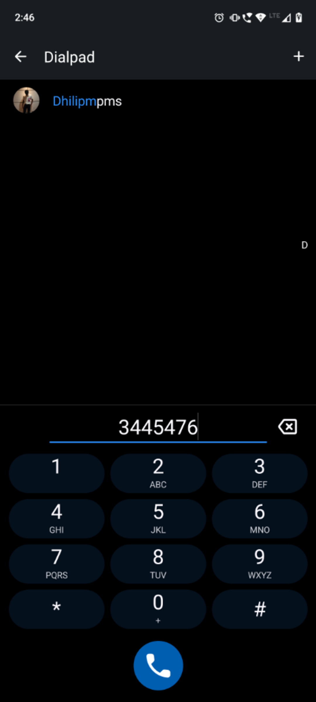 Screenshot of NovaDial