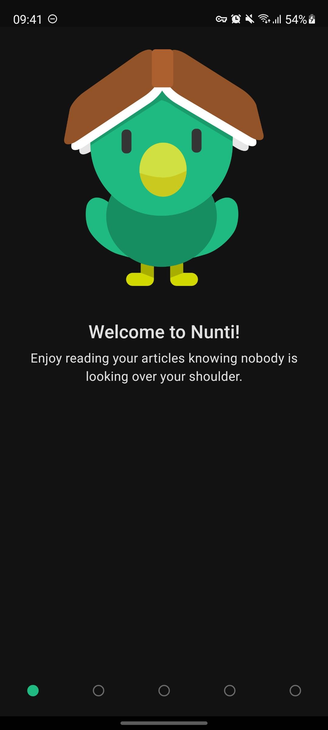 Screenshot of Nunti