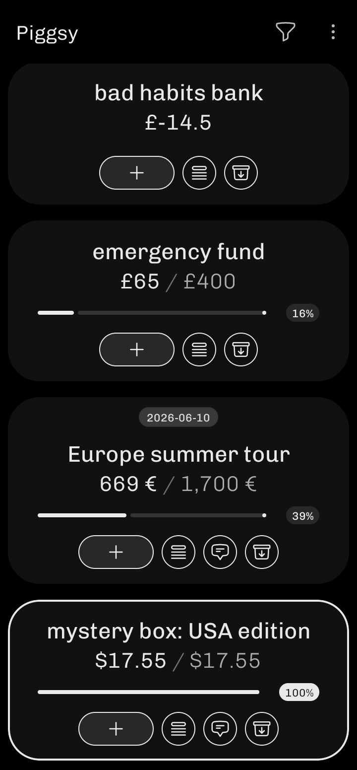 Screenshot of Piggsy