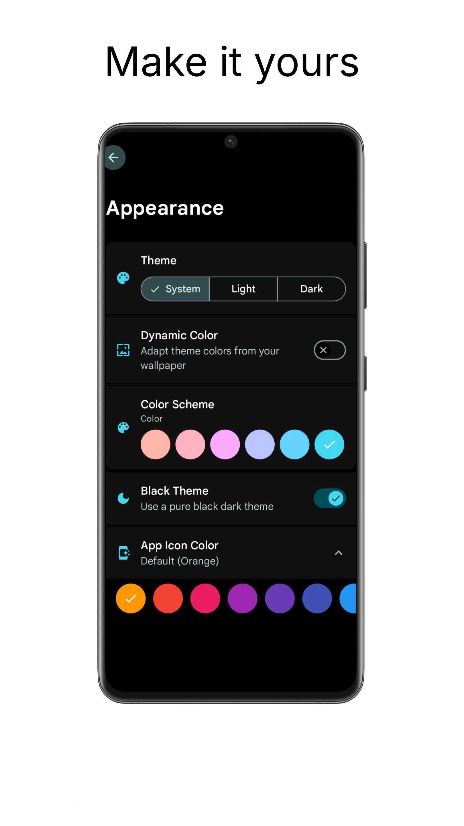 Screenshot of Open Notes