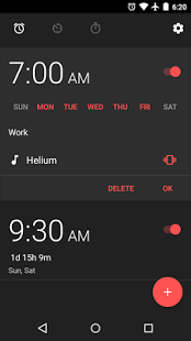 Screenshot of Clock+