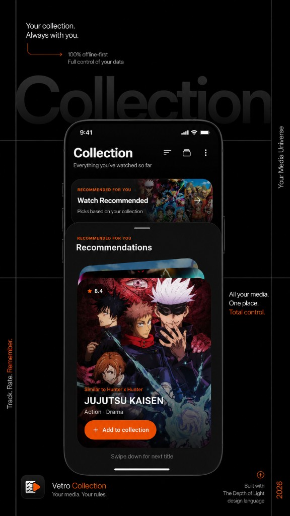 Screenshot of Vetro