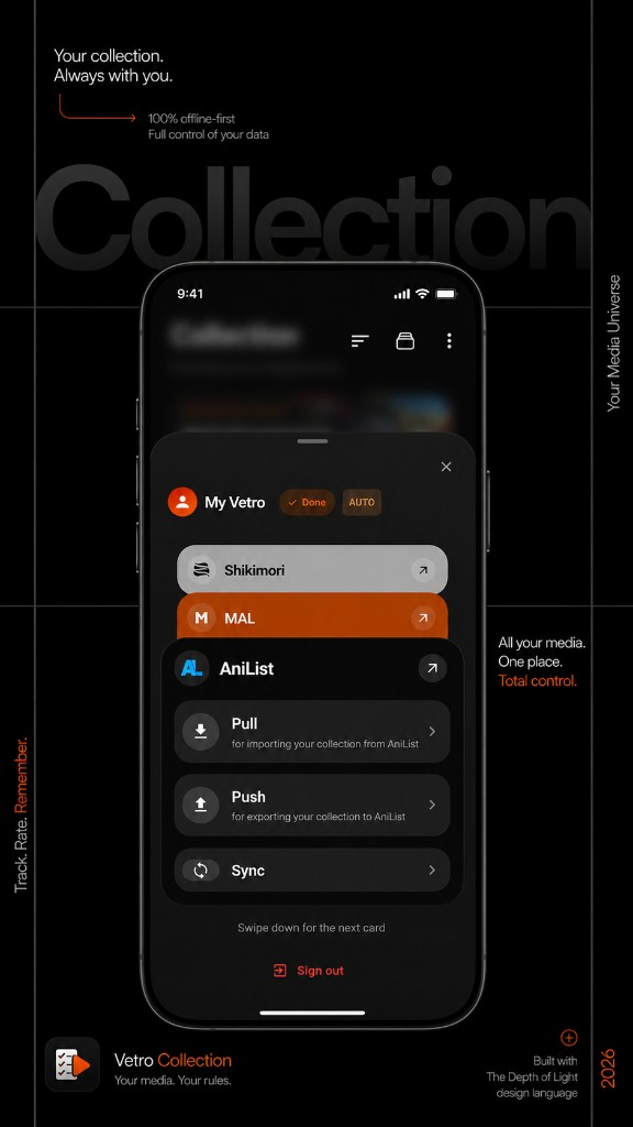 Screenshot of Vetro