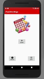 Screenshot of Punchline Bingo