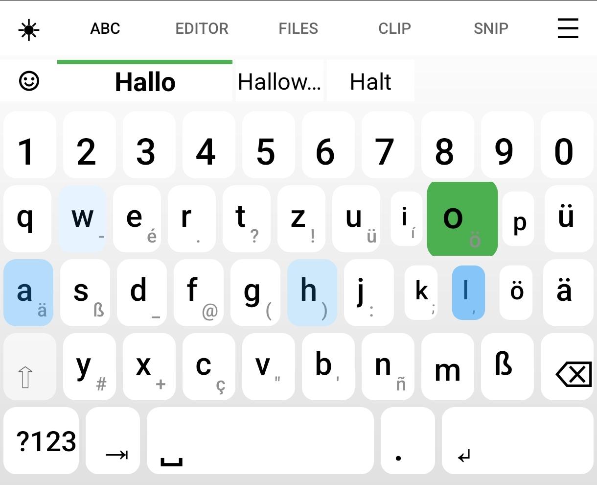 Screenshot of KeyTab