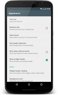 Screenshot of Todo Agenda for Android 4 - 7.0
