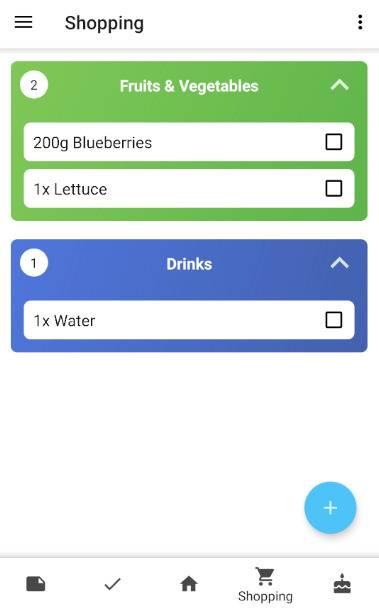 Screenshot of PocketPlan
