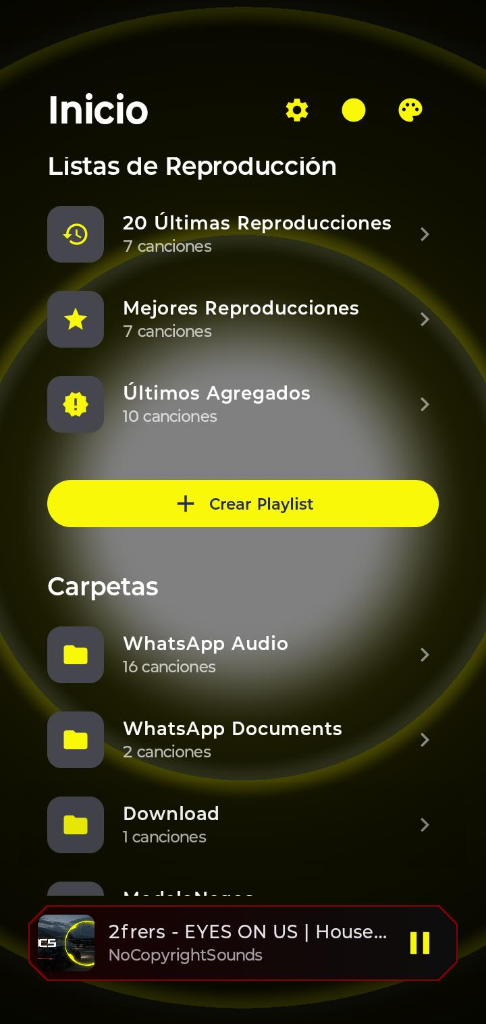 Screenshot of DuWave