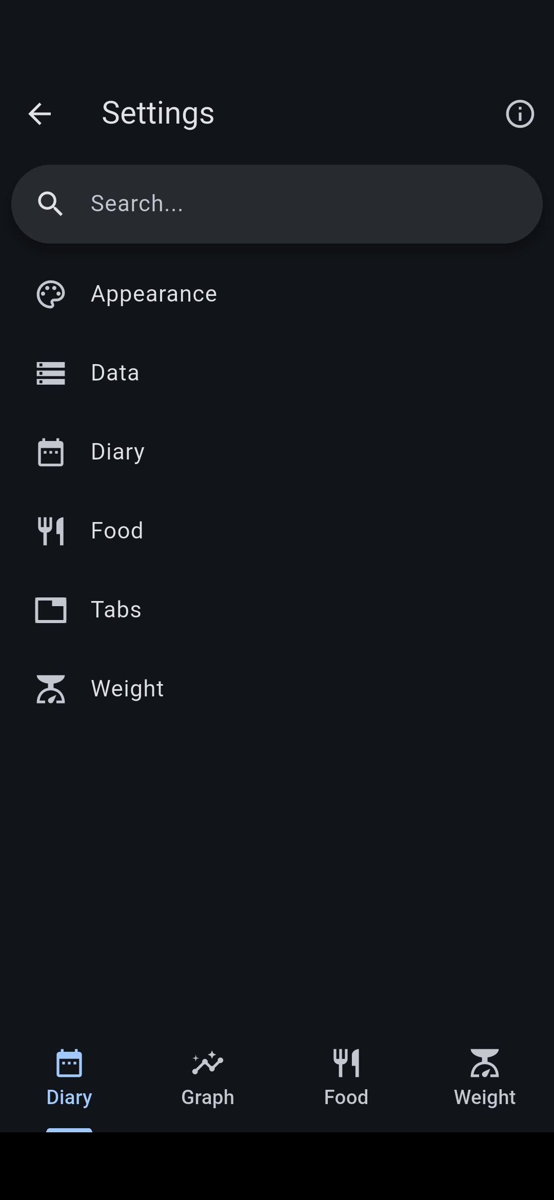 Screenshot of FitBook