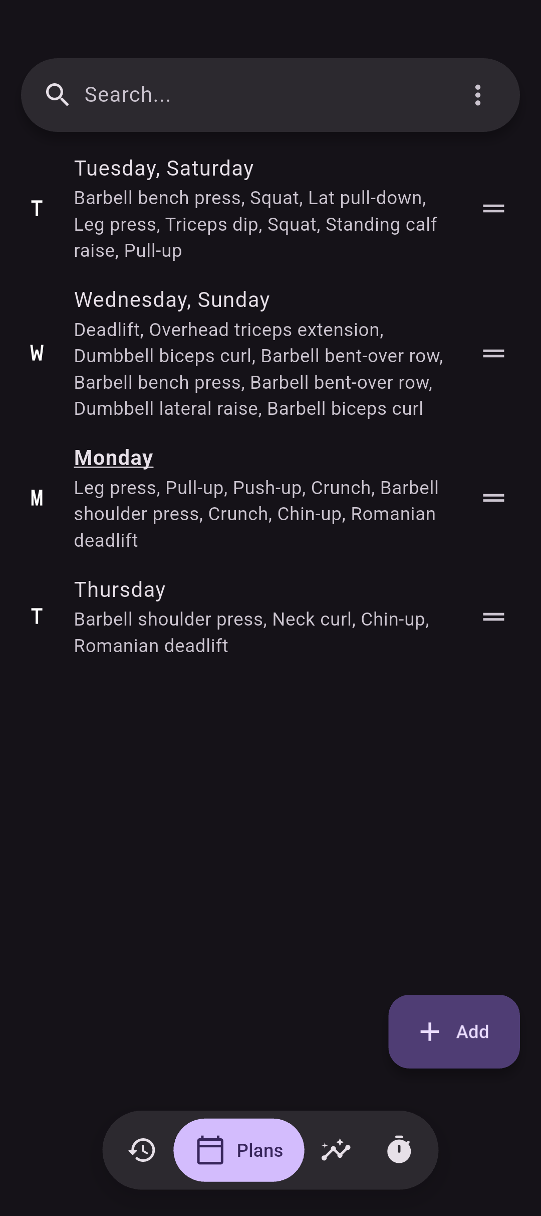 Screenshot of Flexify