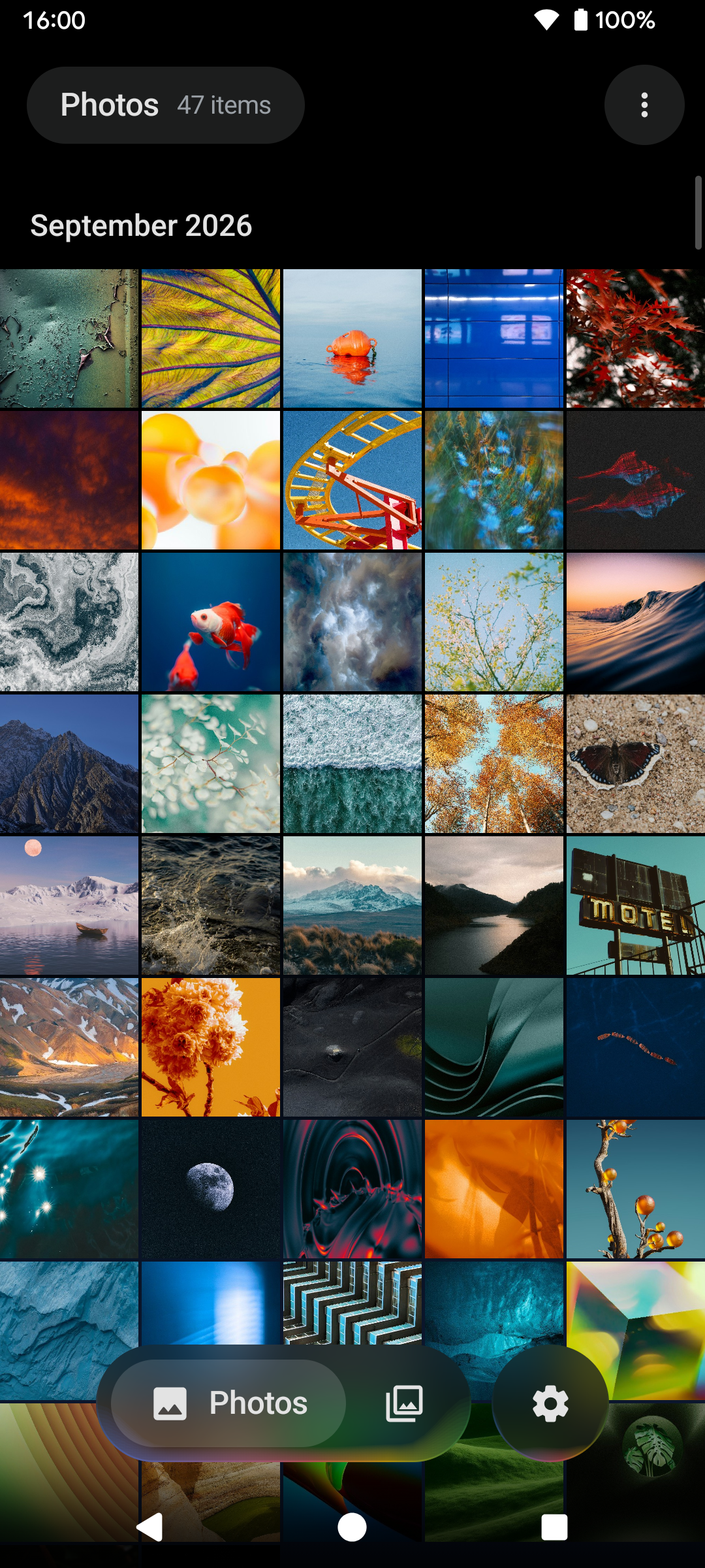 Screenshot of Prism Gallery
