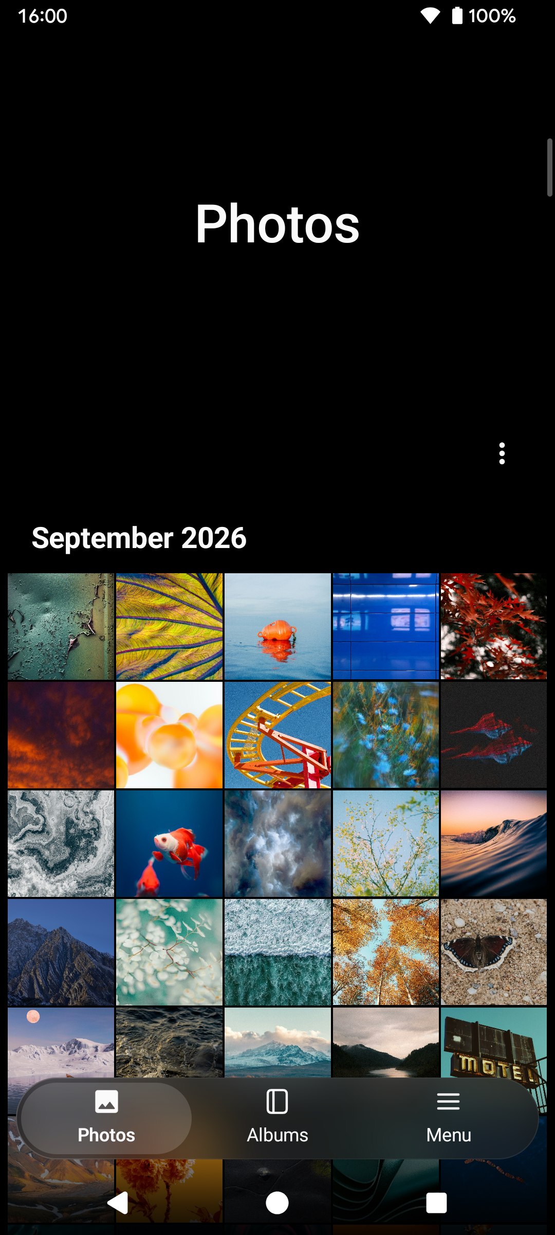 Screenshot of Prism Gallery