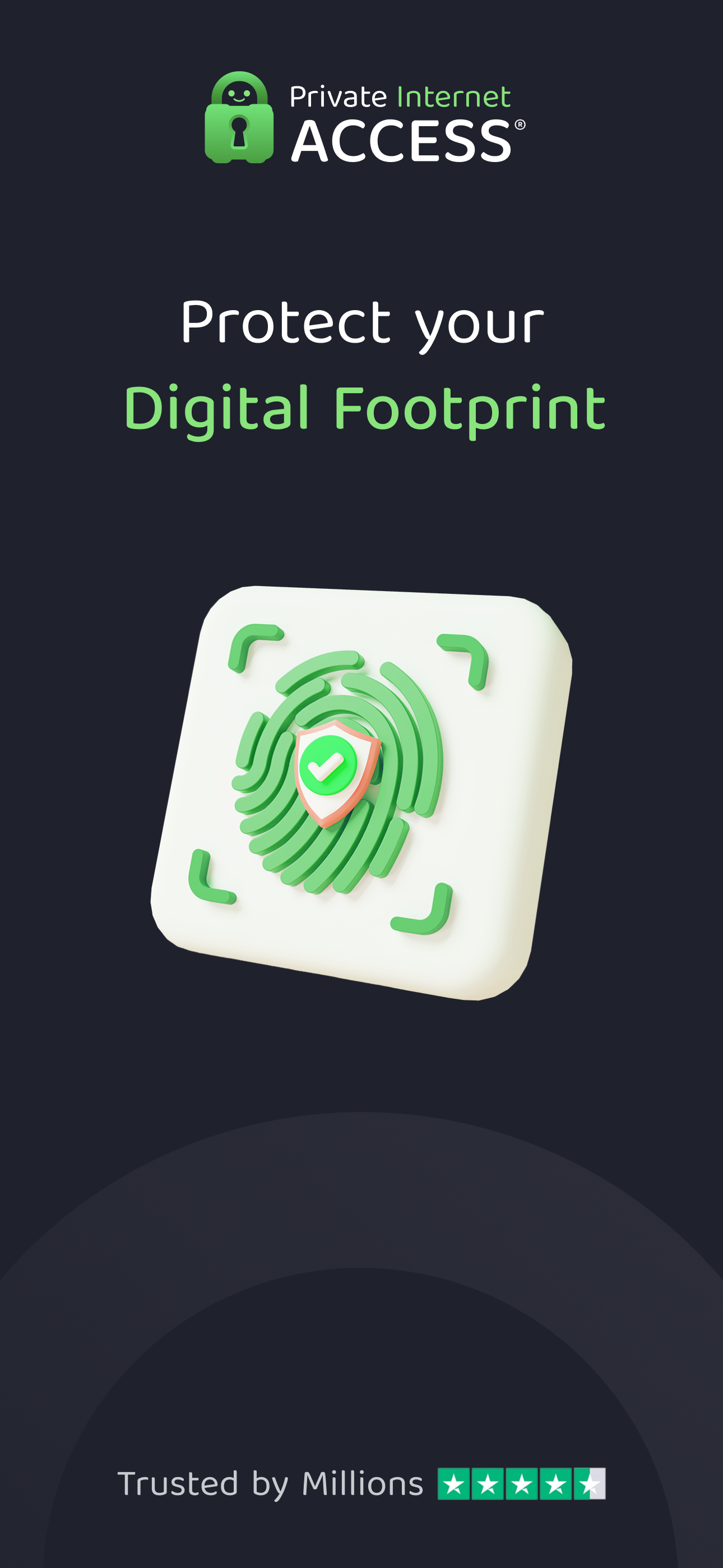Screenshot of Private Internet Access VPN