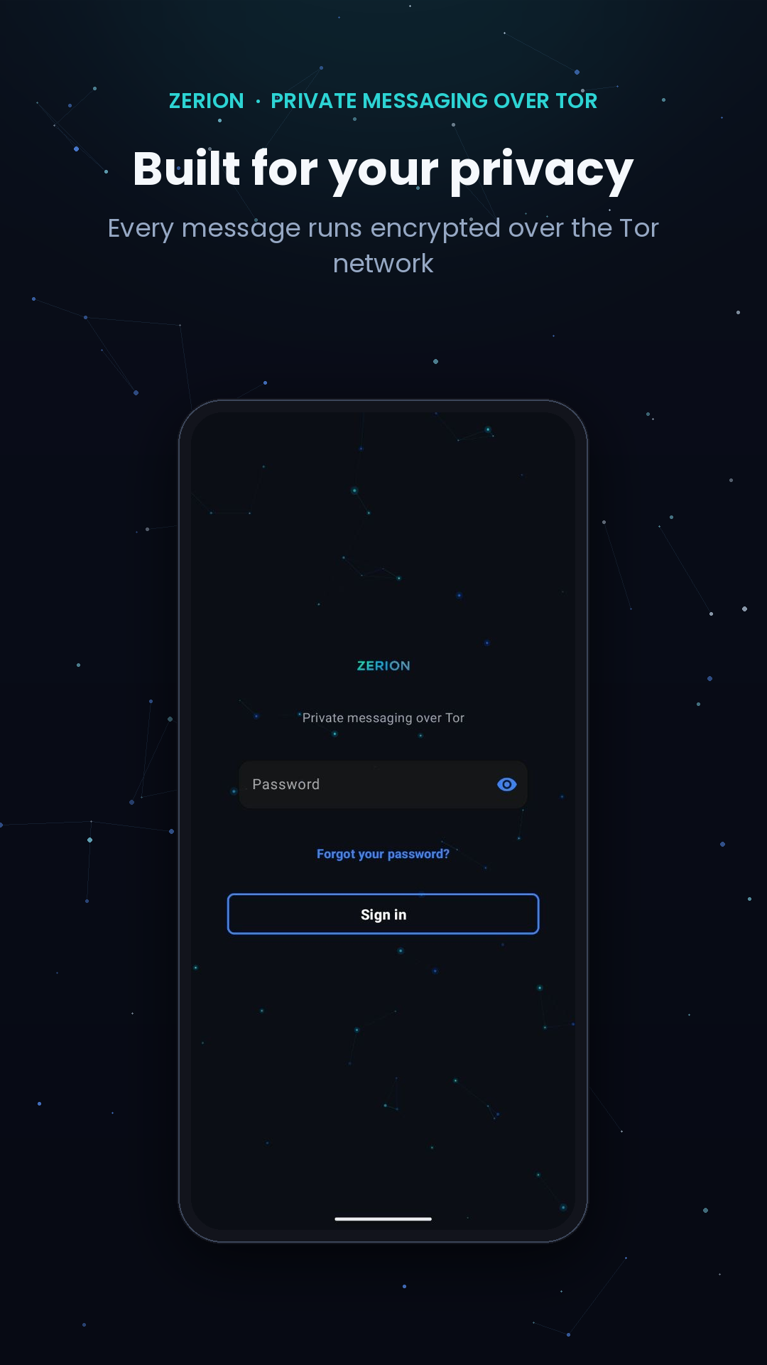 Screenshot of Zerion