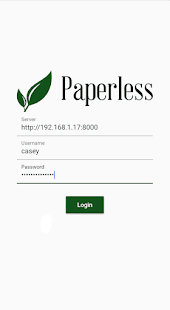 Screenshot of Paperless Share