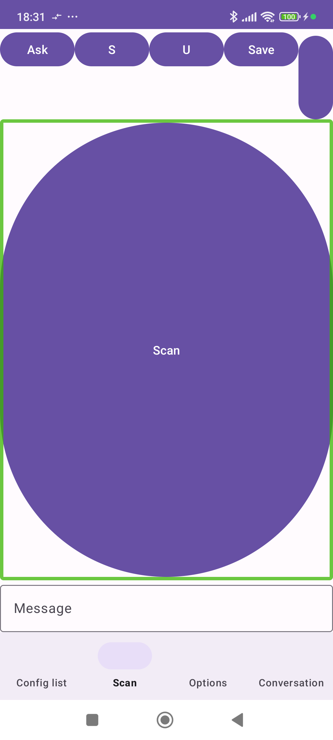 Screenshot of VScan